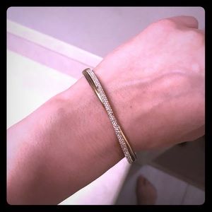 Michael Kors Gold Diamond Bracelet *missing stone
